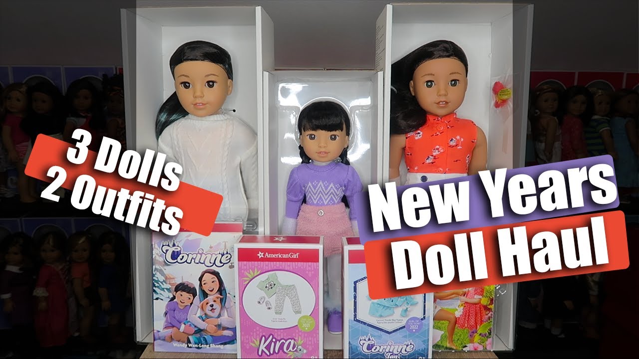 I got Corinne + Nanea + Gwynn || American Girl New Years Haul