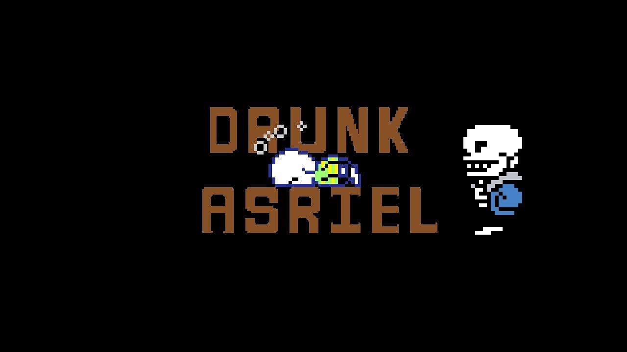 DRUNK ASRIEL (UNDERTALE SPRITE ANIMATION)