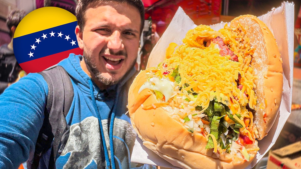 PROBANDO COMIDA CALLEJERA en VENEZUELA 🇻🇪 (2026)