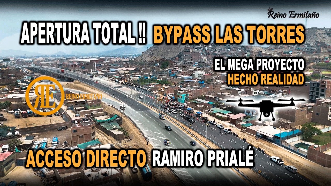 APERTURA TOTAL !!   BYPASS LAS TORRES  Imágenes Exclusivas ACCESO DIRECTO A RAMIRO PRIALÉ  04/03/26