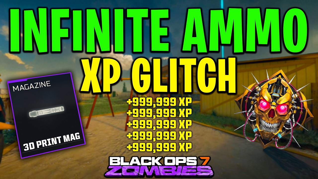 The INFINITE AMMO XP Glitch Is SO BROKEN In BO7 Zombies!