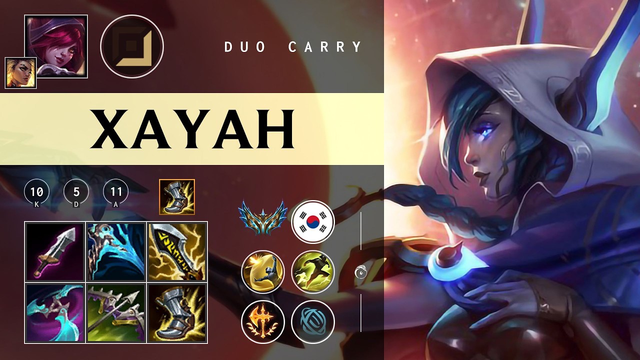 Xayah ADC vs Ashe - KR Challenger Patch 26.05