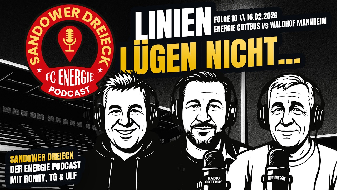 Linien lügen nicht | Energie Cottbus - Mannheim | 