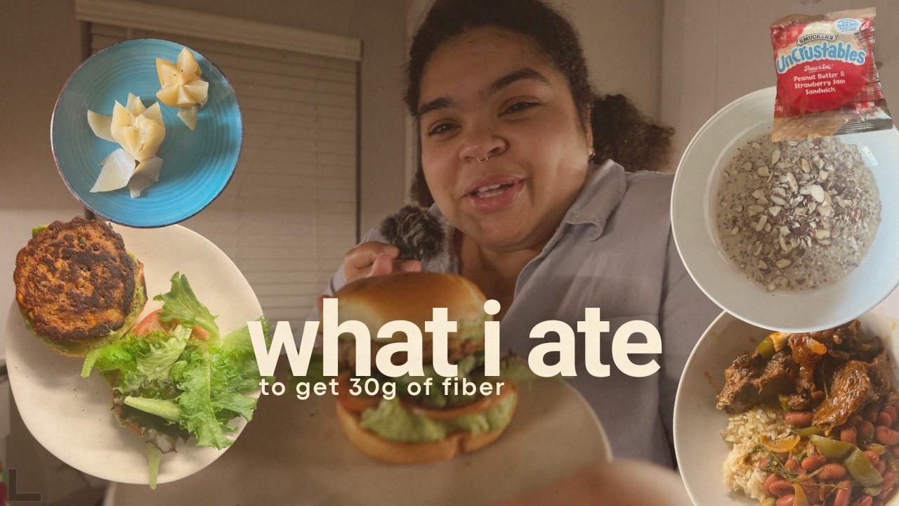 what I eat in a day to get enough fiber (30 grams a day!)
