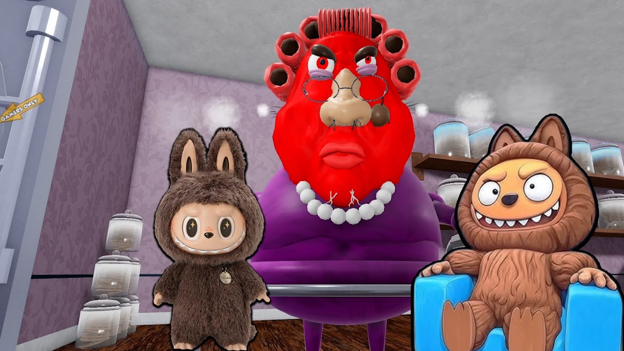 Лабубу и Лафуфу - ЗЛАЯ БАБУШКА 2026! геймплей Roblox