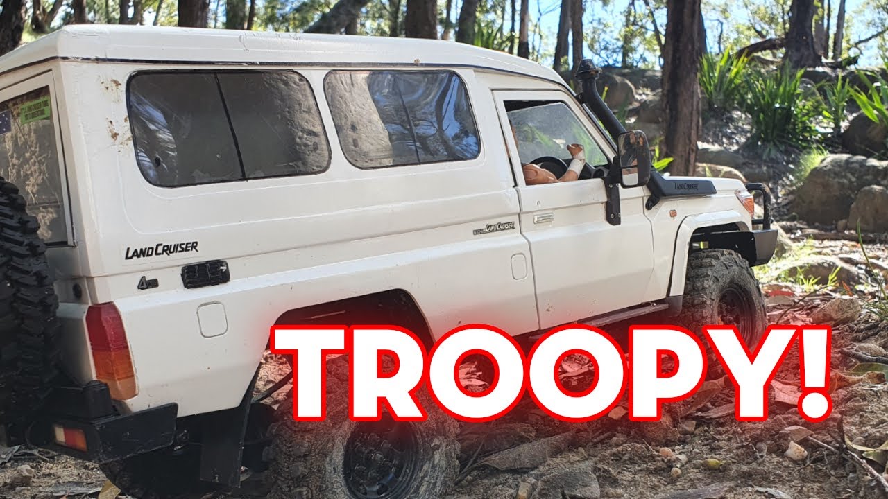 RC Toyota Landcruiser 70 Series Troop Carrier