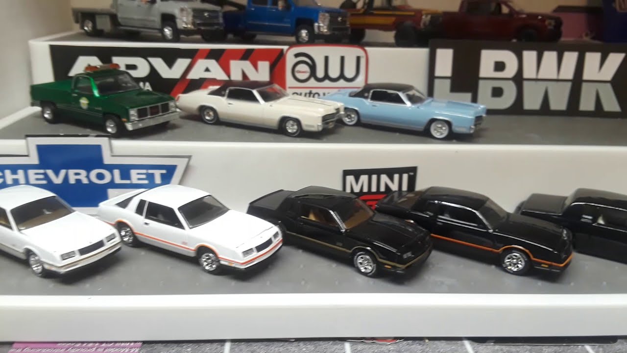 A bunch of new Greenlight Auto World and Johnny lightning diecast 1/64 cars