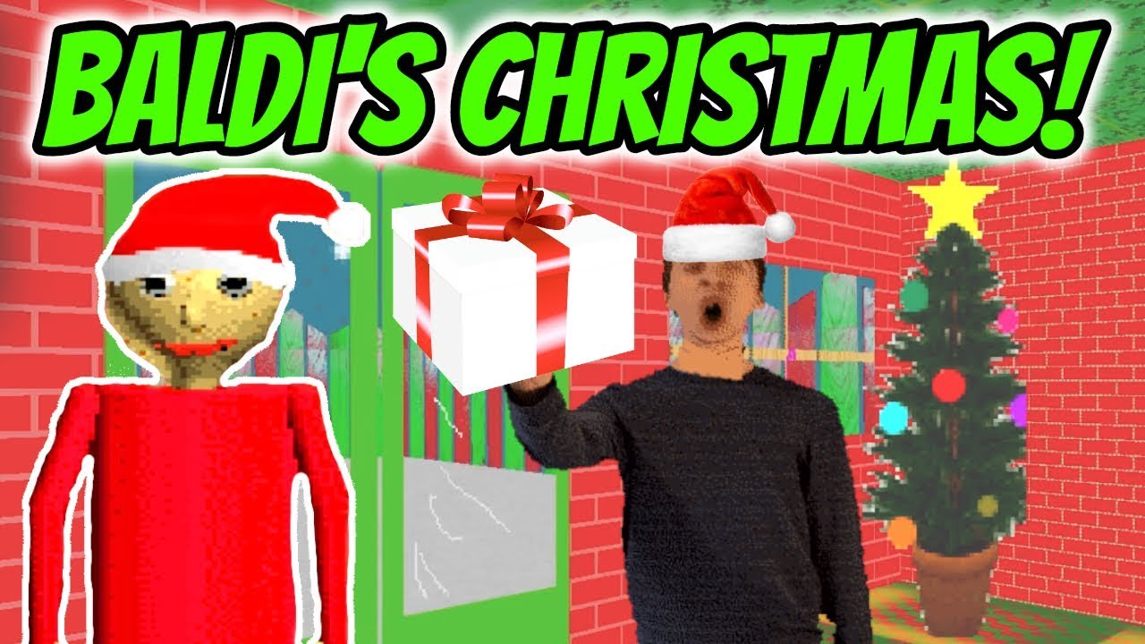 BALDI'S CHRISTMAS MOD | Baldi's Christmas Basics In Education And Learning | Christmas Baldi Mod
