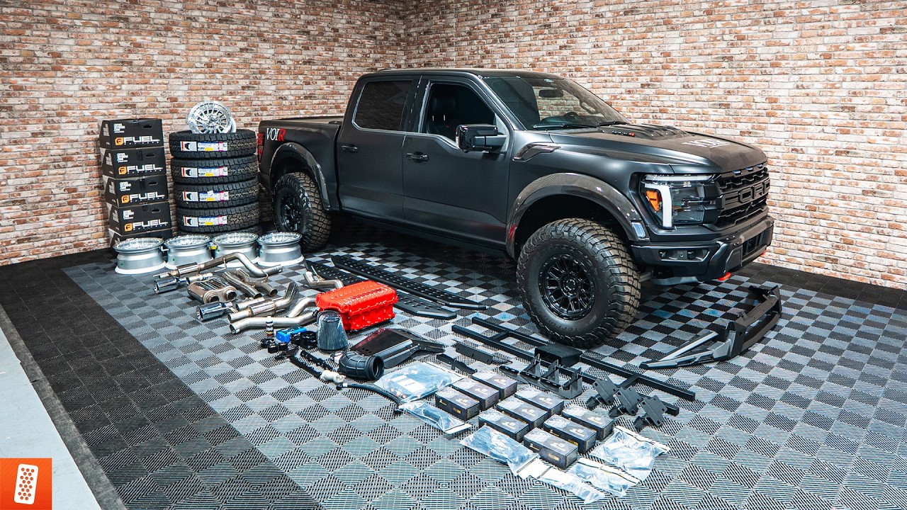 Создание БЕСПОДОБНОГО Ford Raptor R