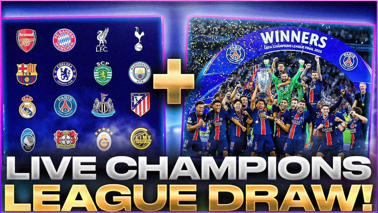 Live Champions League Draw | Spurs Opponents Await