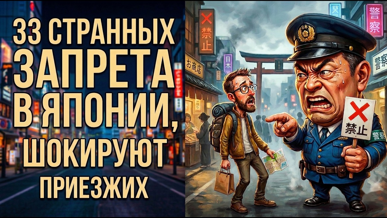 33 странных запрета в Японии, которые шокируют приезжих