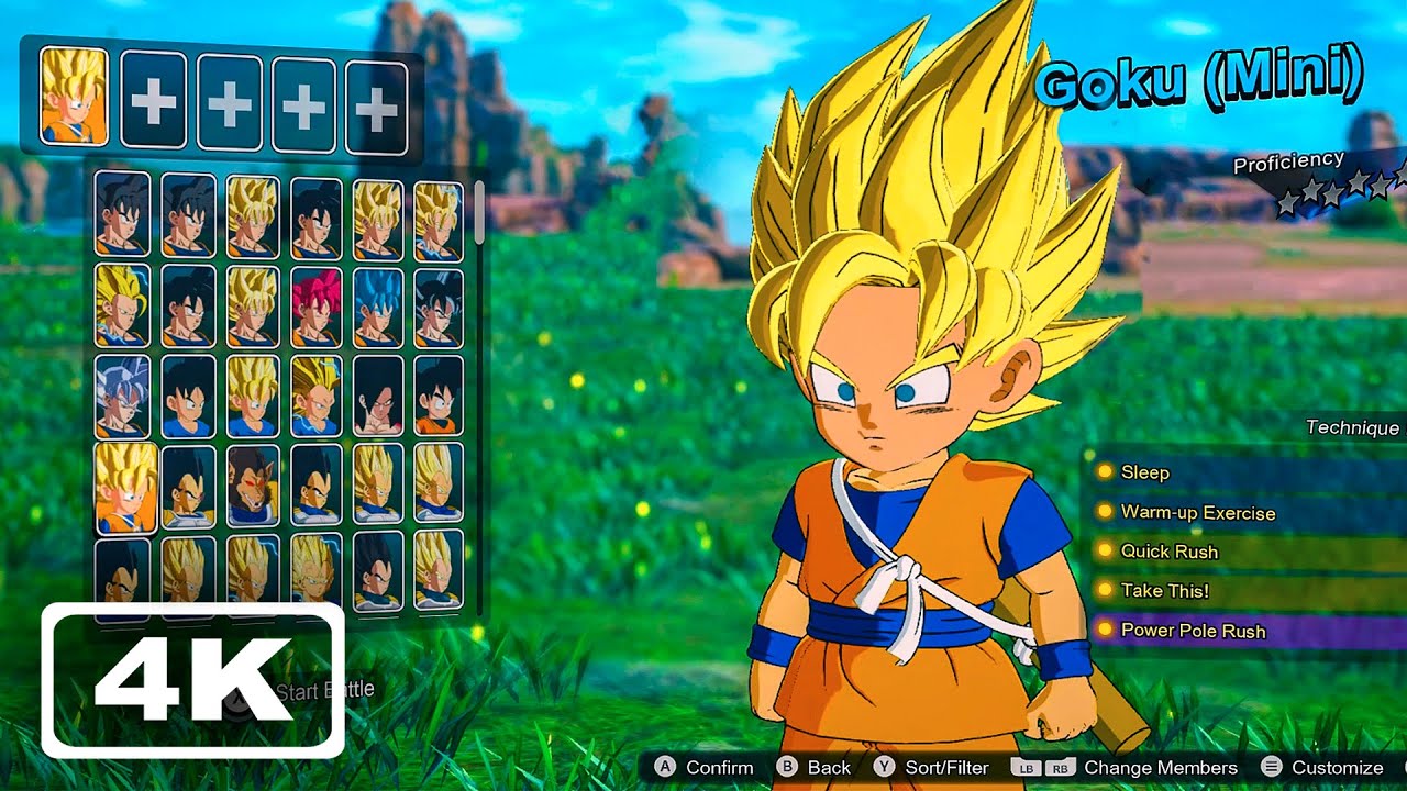 Dragon Ball Sparking Zero - All Characters Full Roster (2024)