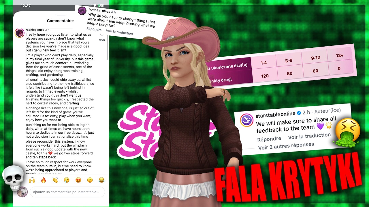 FALA KRYTYKI W STAR STABLE ONLINE
