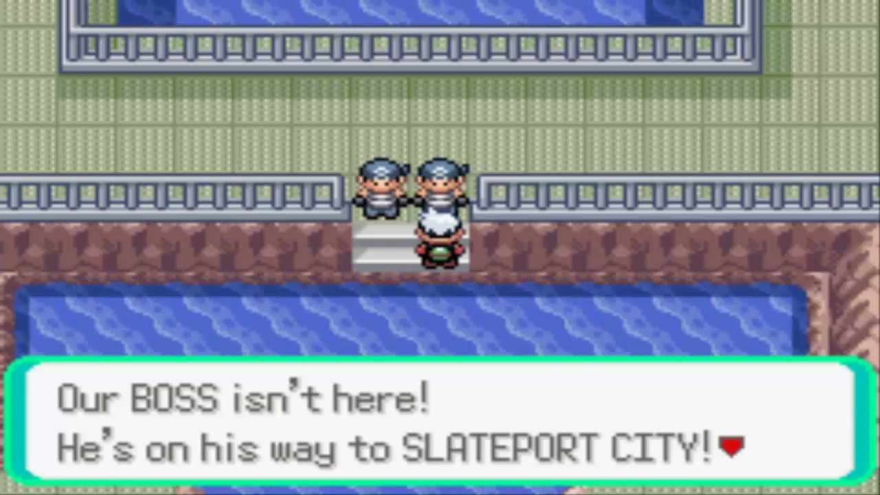 Pokemon Emerald Episode 34: Team Aqua Hideout