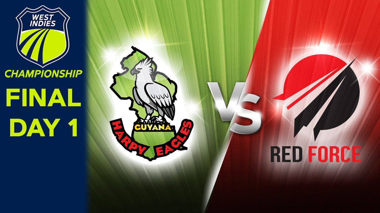 🔴 LIVE FINAL | Guyana v Trinidad and Tobago - Day 1 | West Indies Championship 2026 #WIChamps