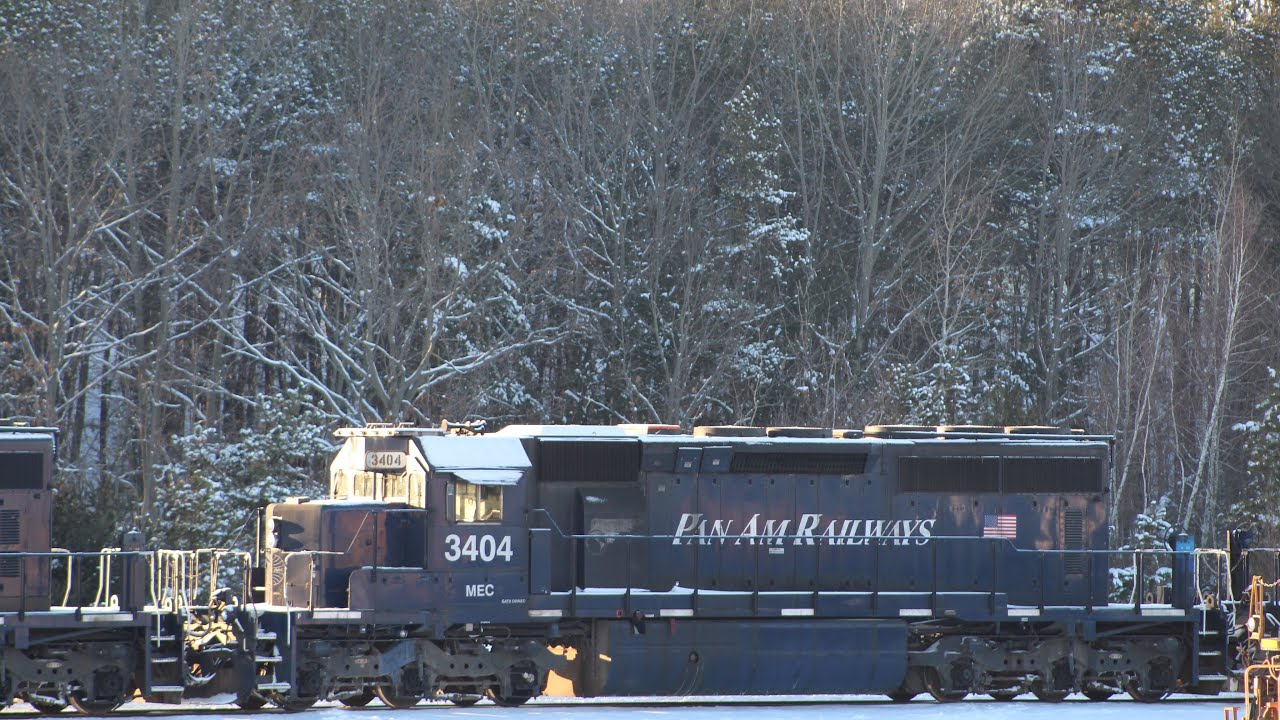 New England railfanning between 1/7/25-2/1/25 ft NYC SW1, 3 SD70MACs and Pan am SD40s on X426!