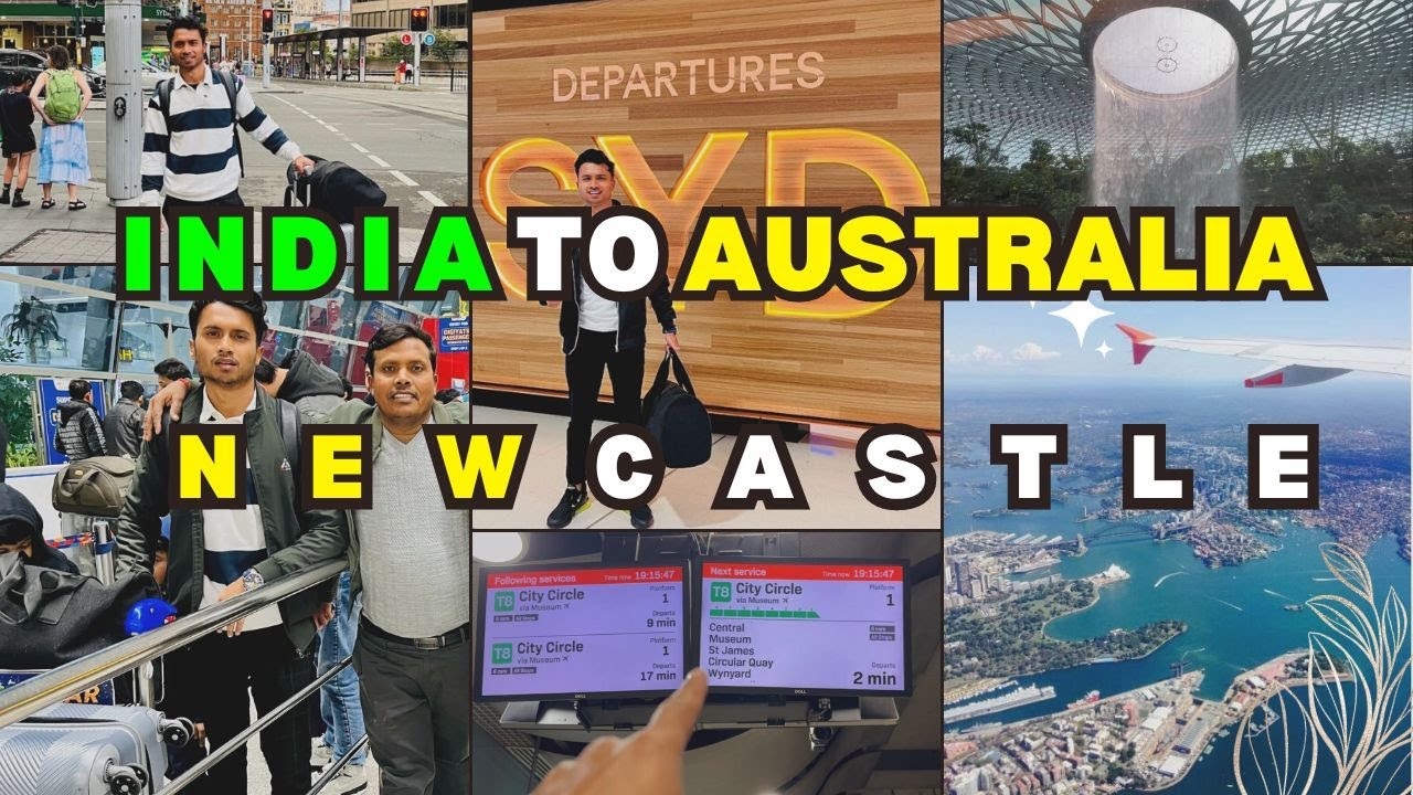 INDIA TO AUSTRALIA/ NEWCASTLE CITY JOURNEY #india #newcastle #australia #newcastleuniversity