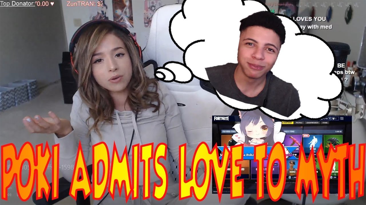 POKI ADMITS HER LOVE TO MYTH!! | POKI IS SINGLE AND MYTH IS ?!?!? | AWWW FED