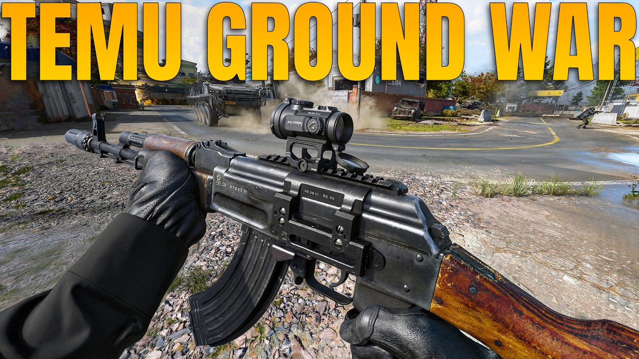 MW4 Beta Ground War feels Like BF6 From Temu! | AK-47 Gameplay [4K]