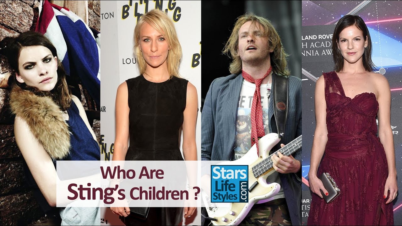 Who Are Sting's Children ? [3 Daughters And 3 Sons]