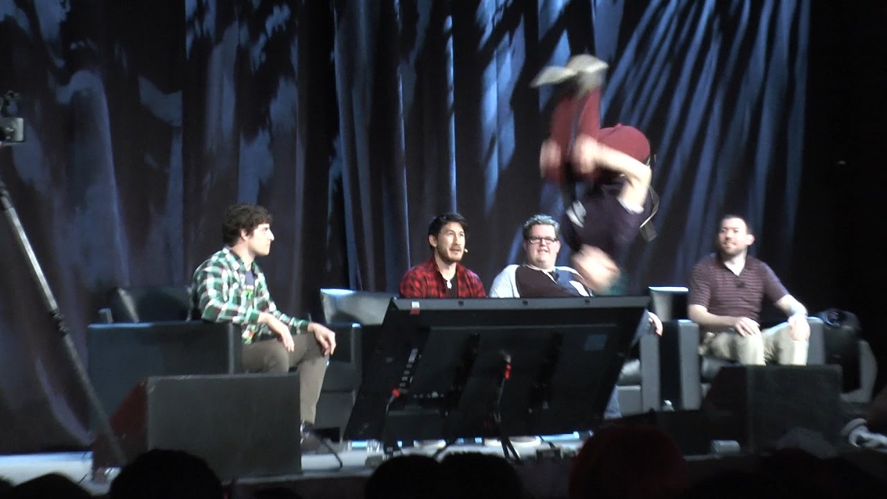 PAX East 2017 Markiplier and friends - LordMinion777, Muyskerm, Apocalypto_12, and CrankGamePlays!