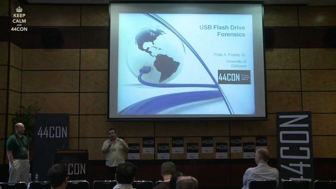 Криминалистика USB-накопителей, Филип Полстра &mdash; 44CON 2011