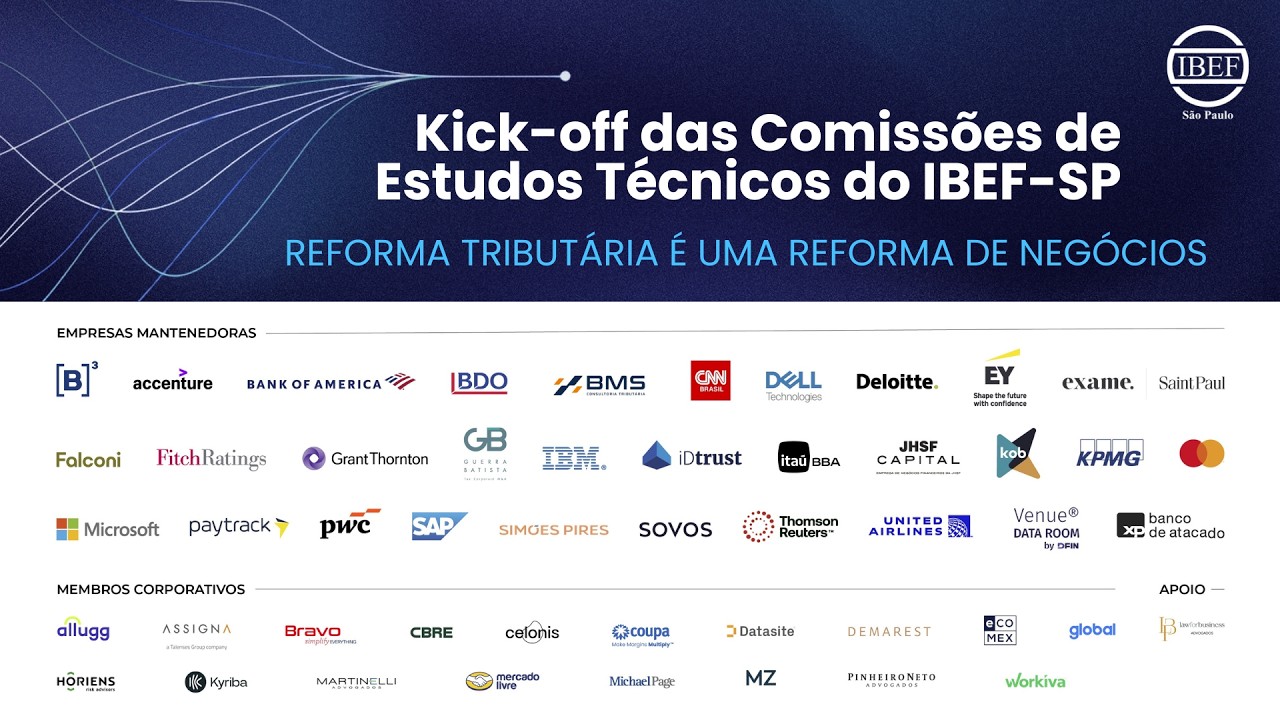 Kick-off das Comissões de Estudos Técnicos do IBEF-SP