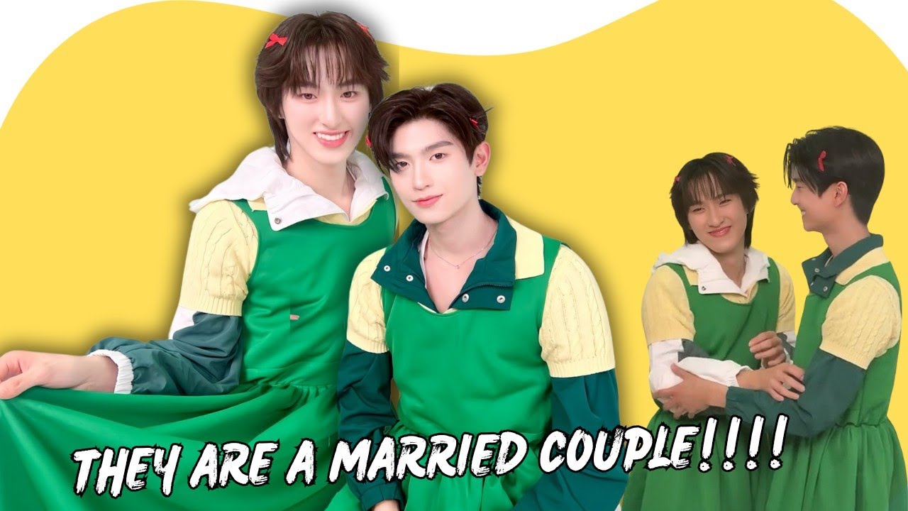 ThomasKong | being a married couple for 10 minutes straight 🥵