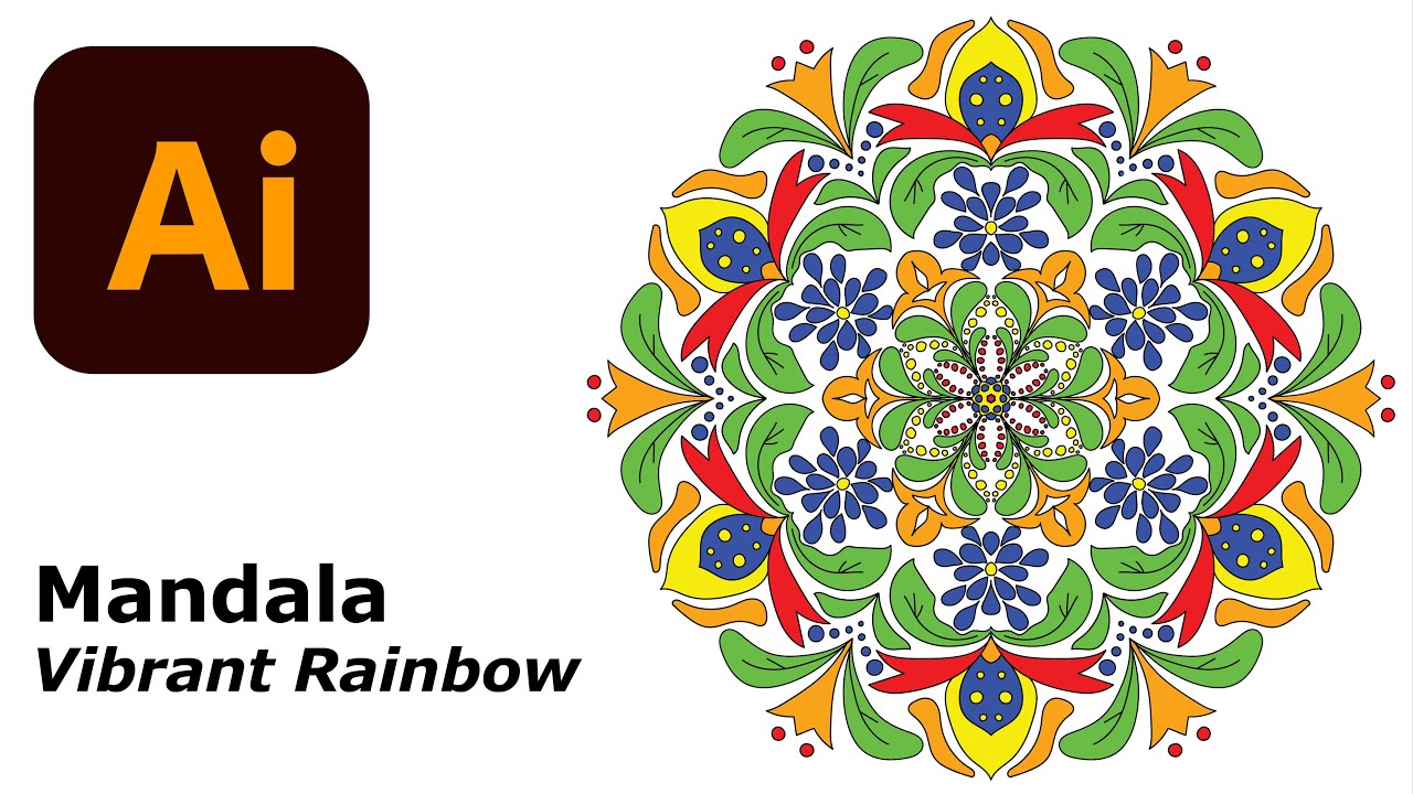 Drawing & Coloring Mandala 