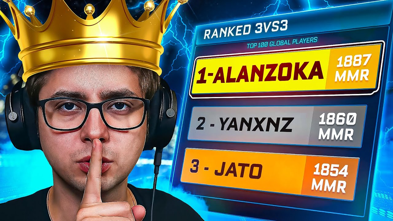 ALANZOKA NO PRIME, O NOVO REI DO ROCKET LEAGUE BRASILEIRO