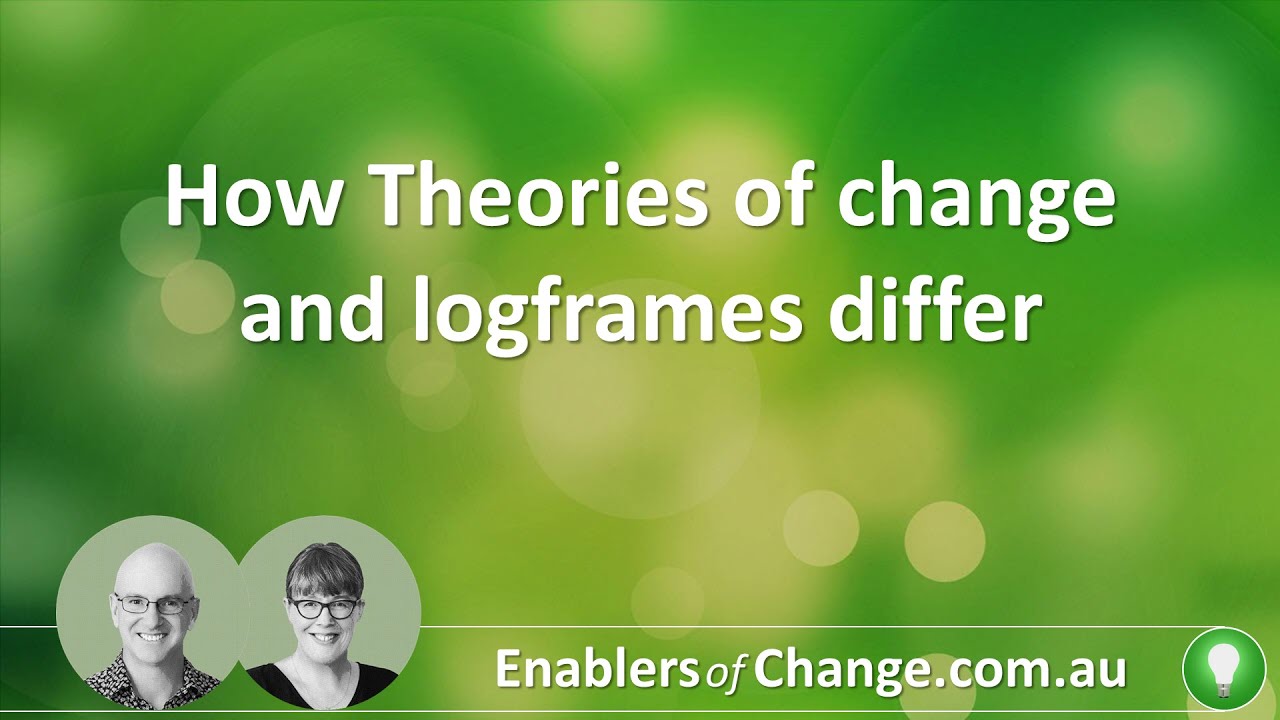How Theories of change and logframes differ