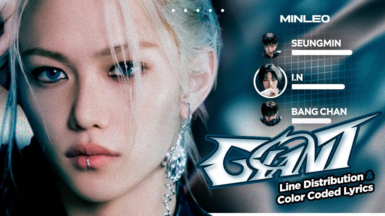 Stray Kids — GIANT | Line Distribution & Color Coded Lyrics