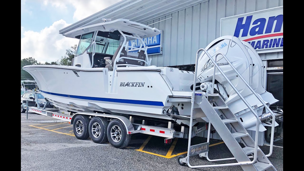 Fishing Machine! BLACKFIN 332 Center Console Overview