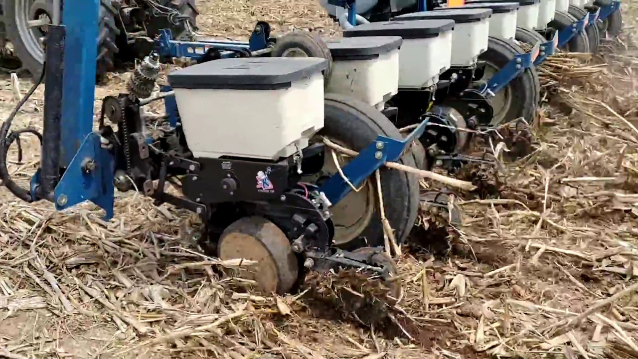 Soybeans No-till Planted into Corn Grain Residue