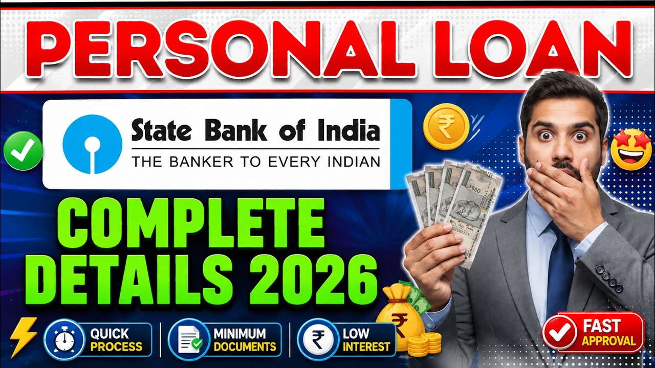 SBI Personal Loan Complete Details 2026: All Doubts explained !!!