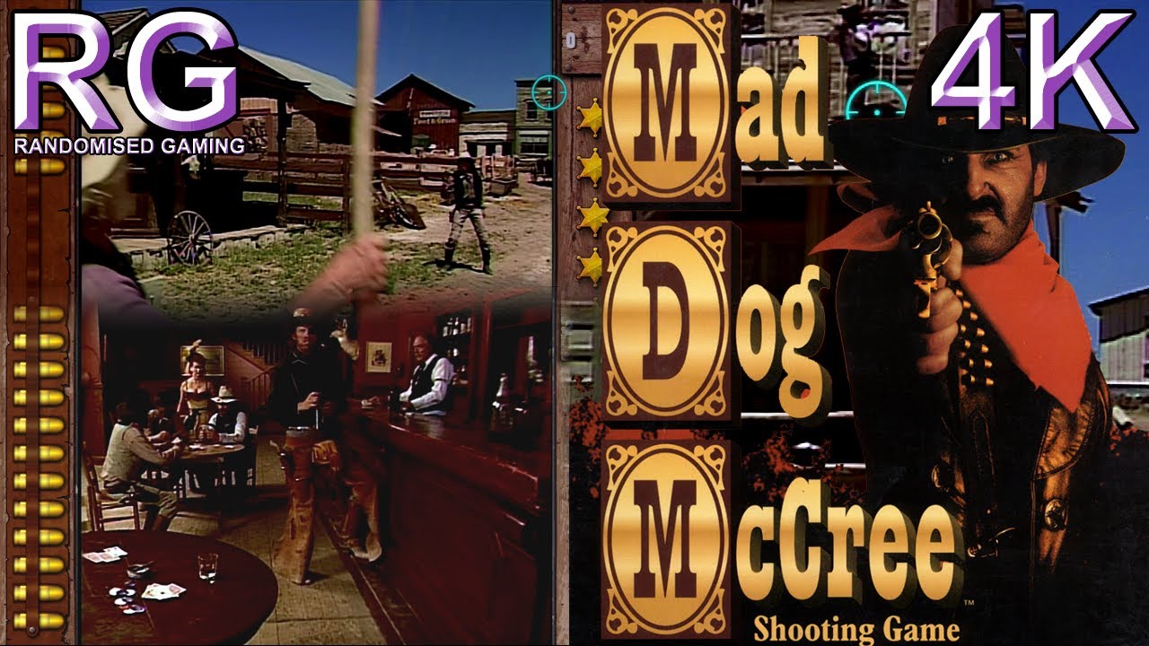 Mad Dog McCree - PlayStation 3 - Arcade Playthrough One Credit Clear, PlayStation Move UHD [4K60]
