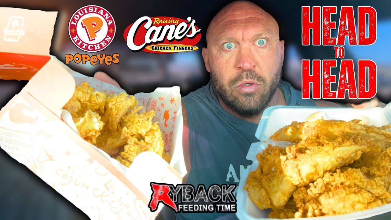 Cane’s Vs Popeyes Winner Winner Chicken Dinner!