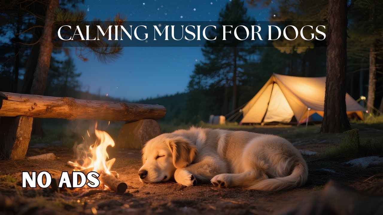 Music to Calm Dogs at Night | Relaxing Dog Sleep Aid