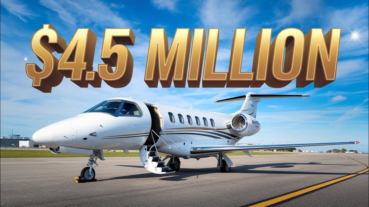 Частный самолет Hawker 4000 | Роскошь в небе за 4,5 миллиона долларов