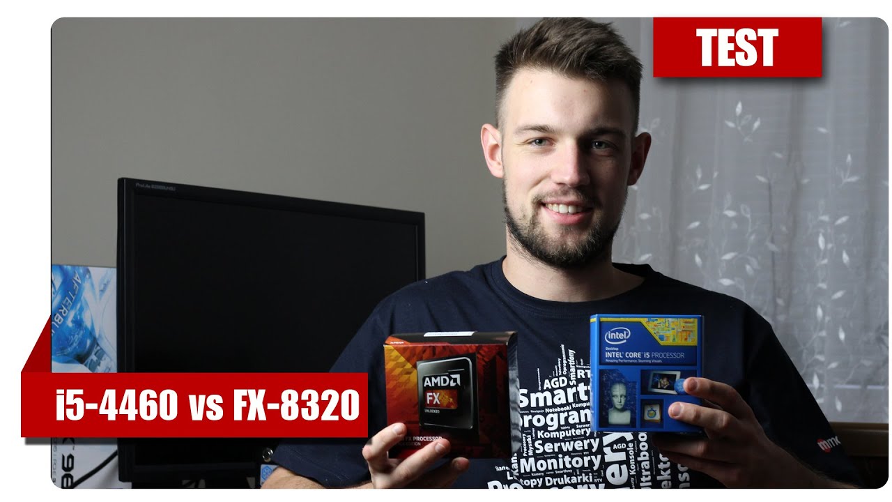 Intel Core i5-4460 vs AMD FX-8320 | test komputera za 2500 złotych!
