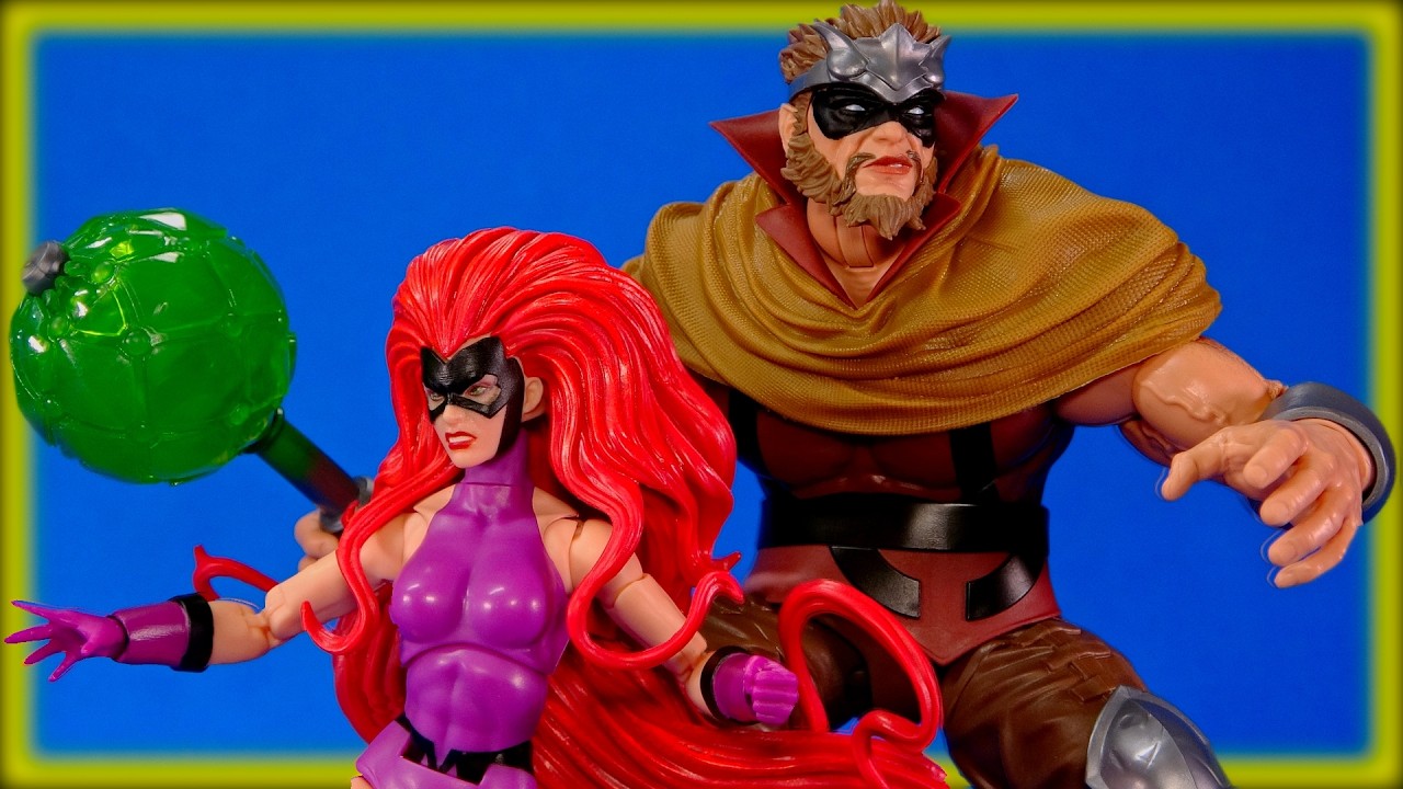 Обзор двух фигурок Hasbro из серии Marvel Legends Inhumans «Медуза и Горгона»!