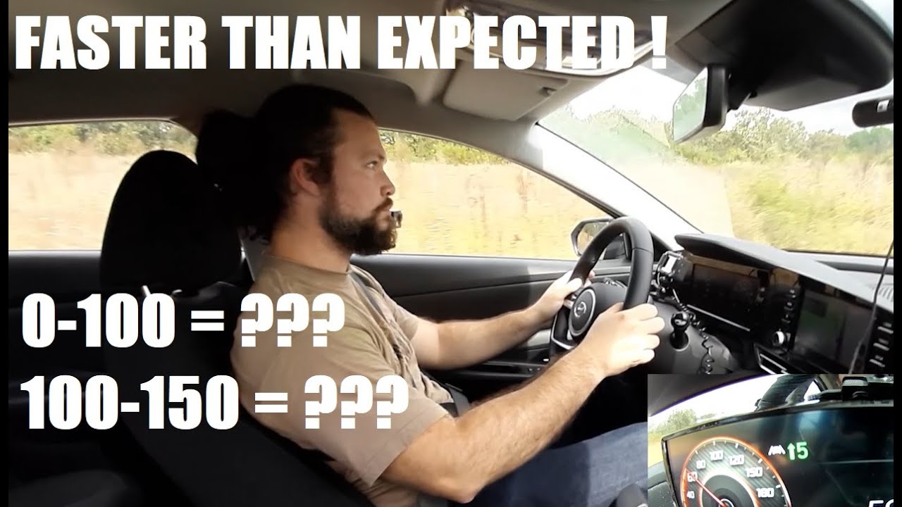 Hyundai ELANTRA 2021 - ACCELERATION TEST IVT 123hp