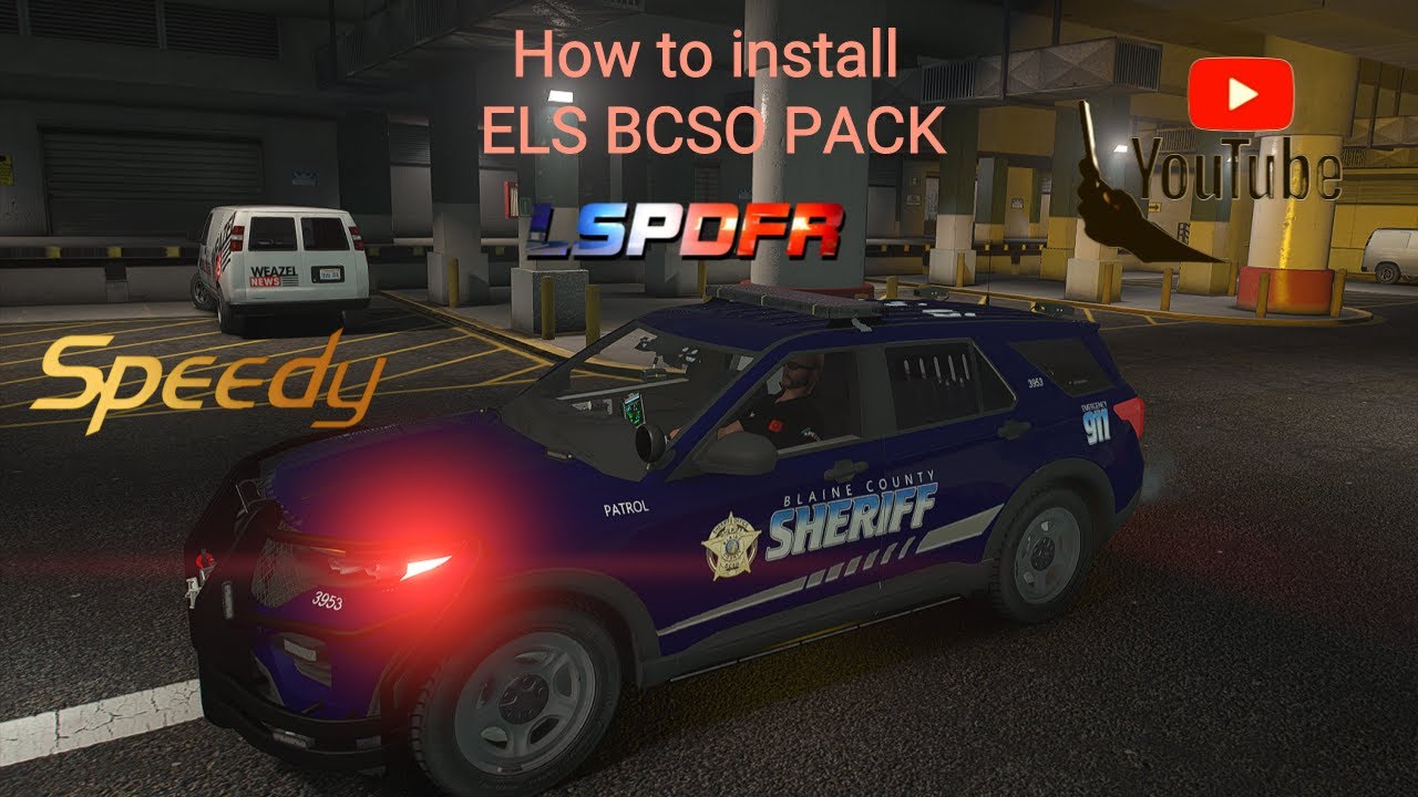 How to install BCSO 12 Car Sed Pack