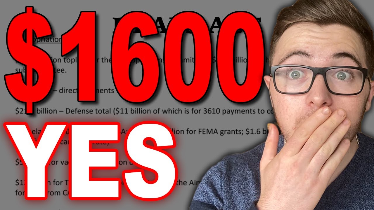 Second Stimulus JUST PASSED By Trump! [Full Breakdown] Includes $1600/mo Recurring Stimulus!!