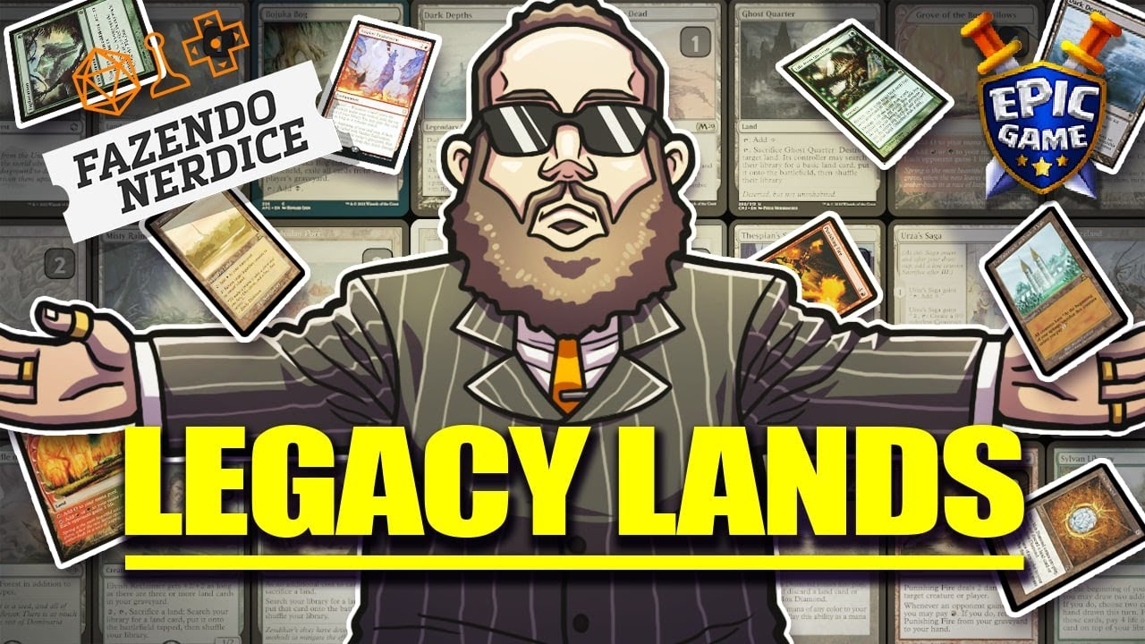 Gameplay Físico de Legacy na Epic Game: Pediram deck caro!