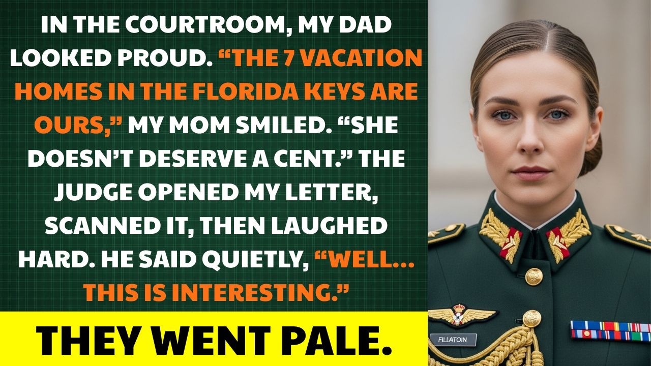 In Court, My Parents Claimed All 7 Florida Homes — But the Judge Smiled, “Well… this is interesting”