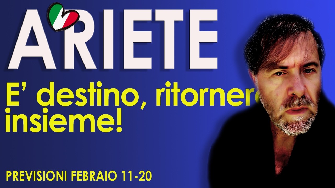 ARIETE ♈ RITORNERETE INSIEME! Lettura Tarocchi Febbraio 11-20