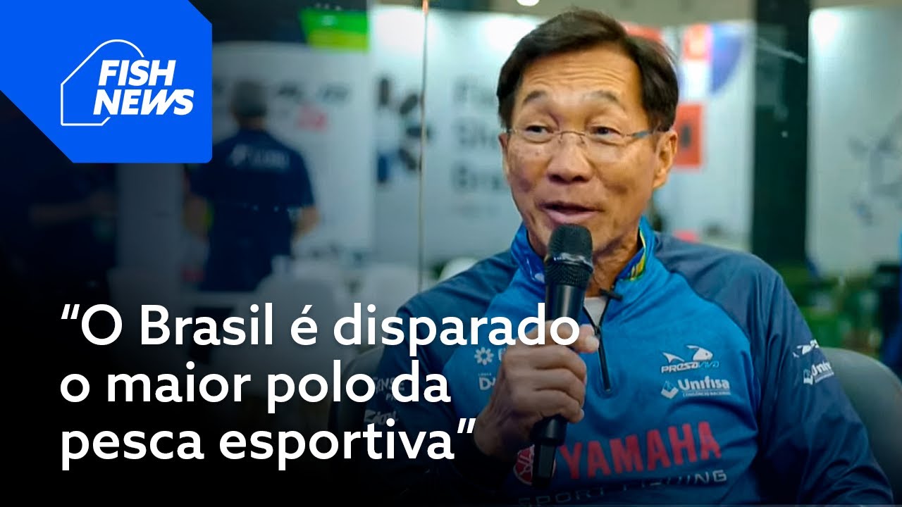 Entrevista com Nelson Nakamura e Zinho Sorocabano no primeiro dia de Fishing Show Brazil | Fish News