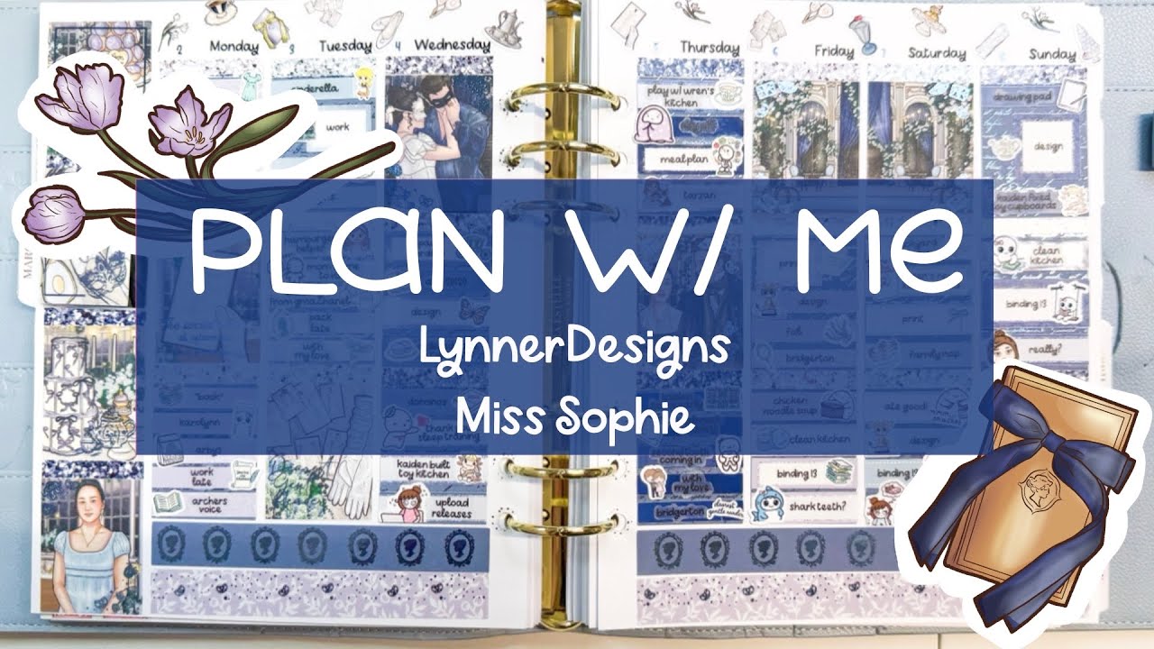Memory Plan With Me / Miss Sophie / Vertical Planner / LynnerDesigns / Lynner Designs