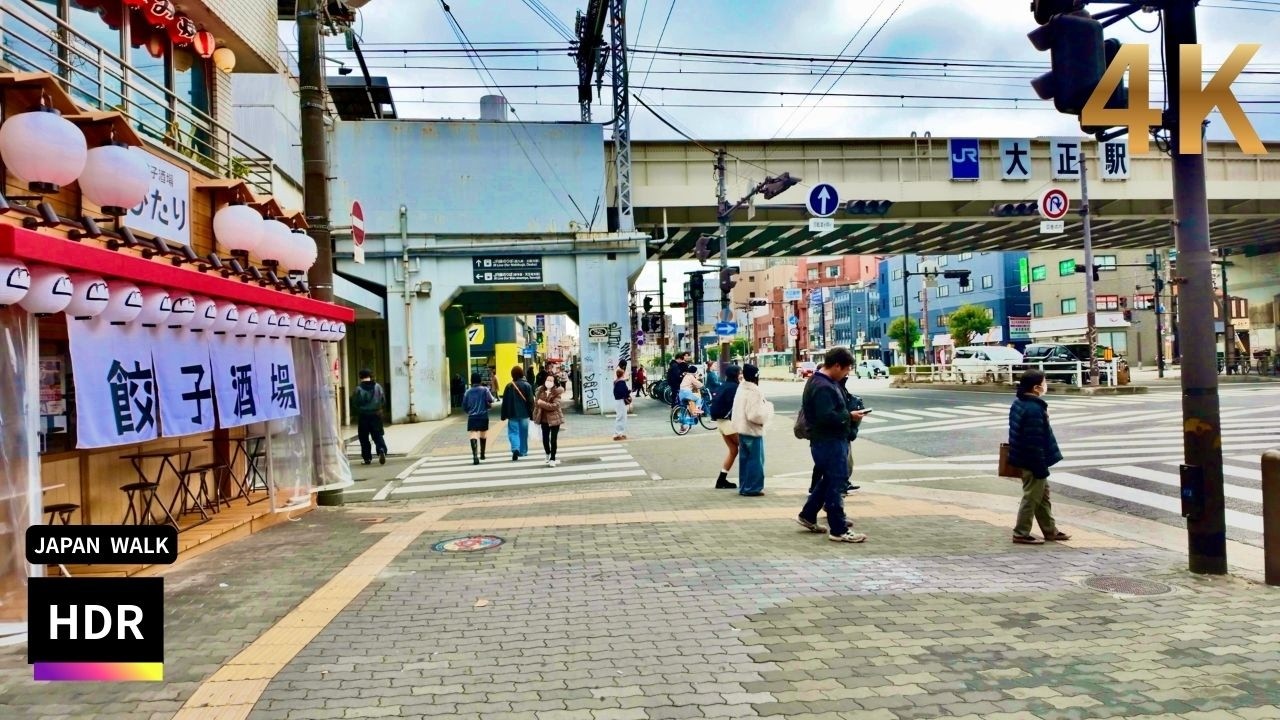 JAPAN Osaka Taisho Walk｜Daytime City Walk 4K HDR